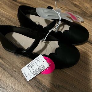 Little girl black shoes size 12